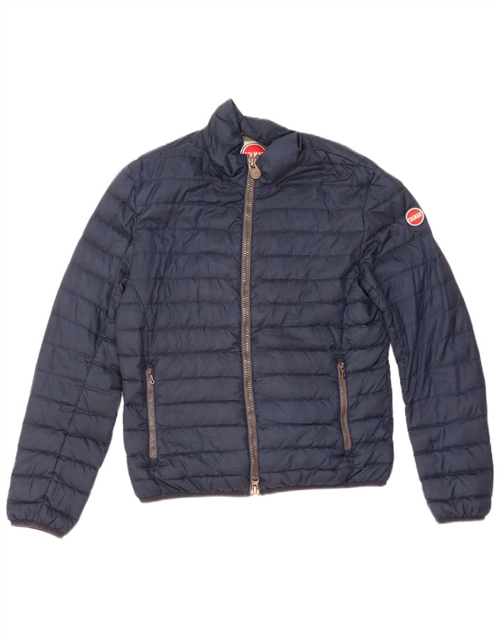 Colmar Mens Padded Jacket IT 50 Medium Navy Blue Polyester