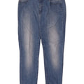 Trussardi Womens Cropped Jeans W28 L26 Blue