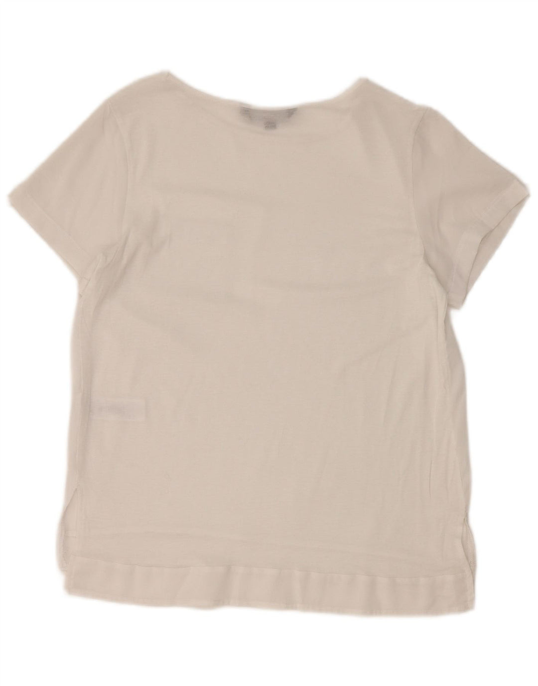 French Connection Womens See Through Top UK 6 XS White Polyester