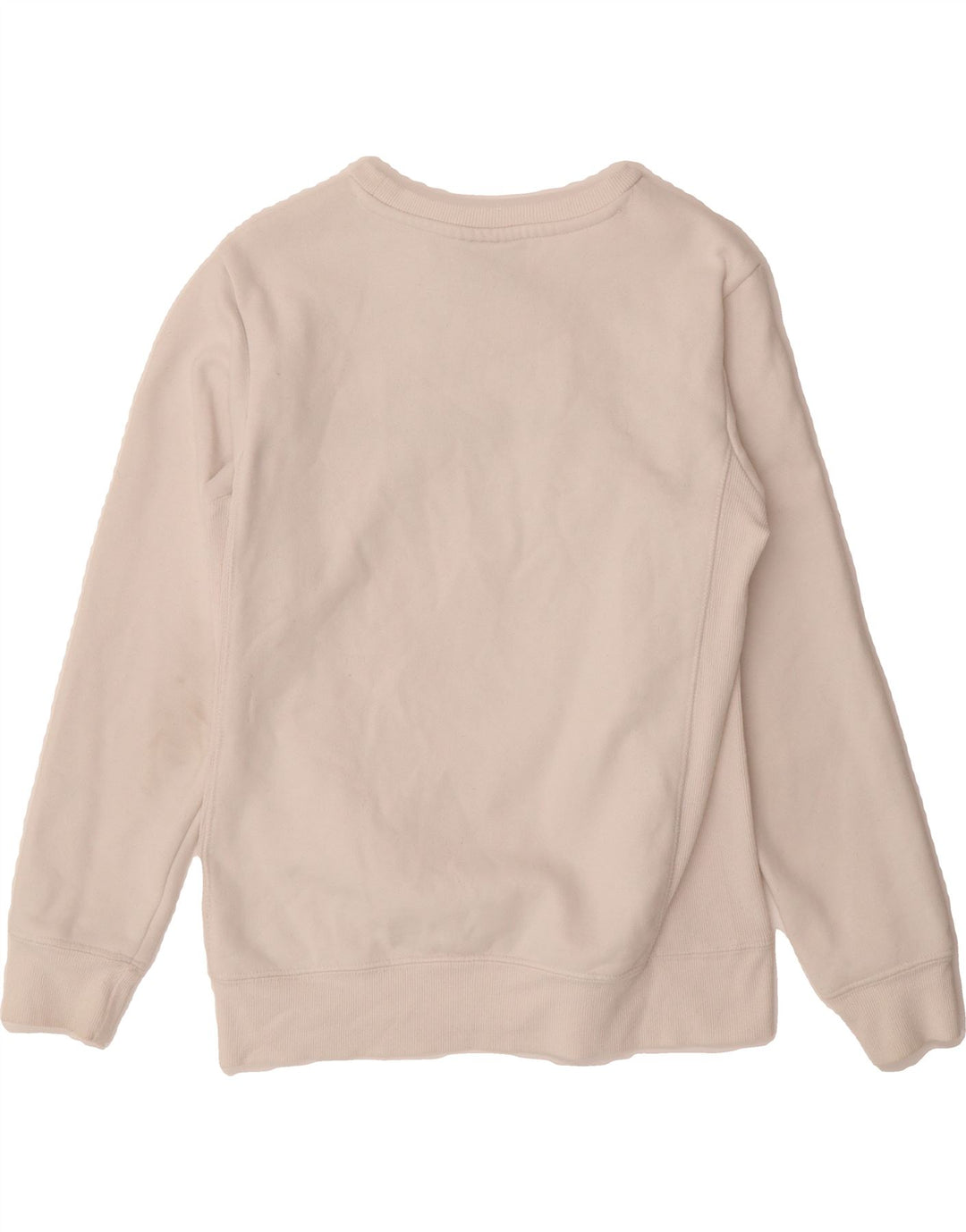 CHAMPION Womens Graphic Sweatshirt Jumper UK 12 Medium White Cotton Vintage Champion and Second-Hand Champion from Messina Hembry 