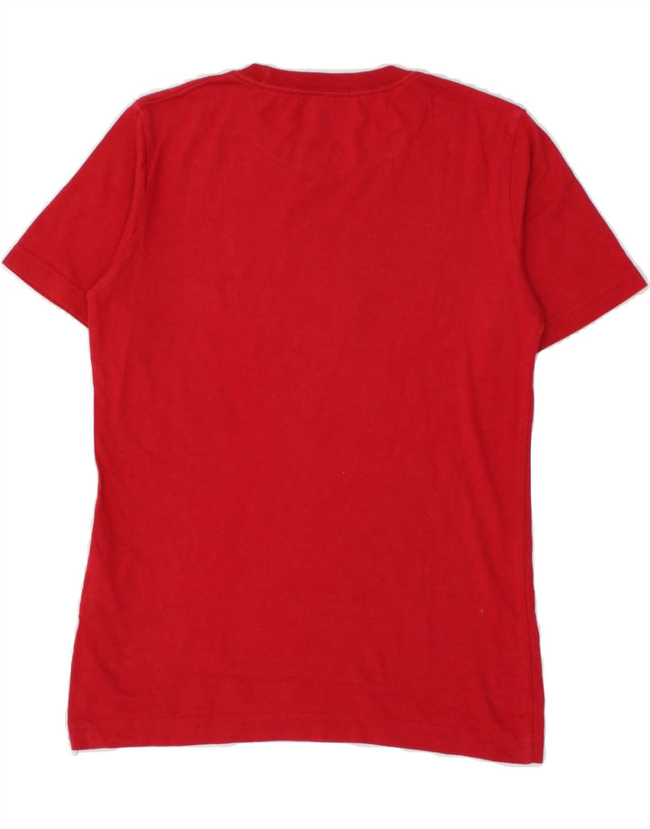 LEVI'S Boys Graphic T-Shirt Top 11-12 Years Red Cotton Vintage Levi's and Second-Hand Levi's from Messina Hembry 