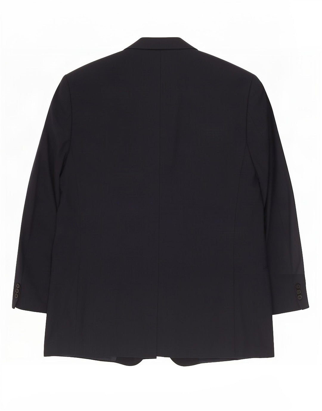 Emanuel Ungaro Mens 3 Button Blazer Jacket IT 64 7XL Navy Blue Wool