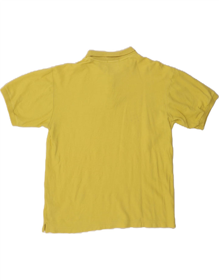 FILA Mens Polo Shirt IT 54 XL Yellow Cotton Vintage Fila and Second-Hand Fila from Messina Hembry 