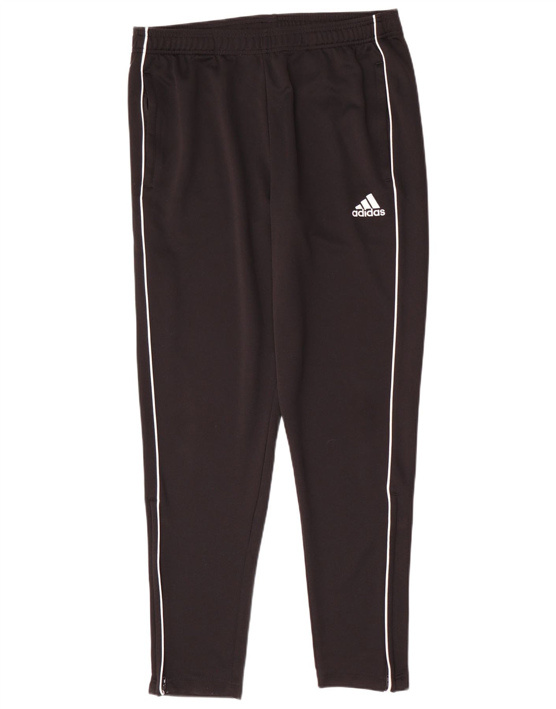 Adidas Mens Tracksuit Trousers Large Black Polyester