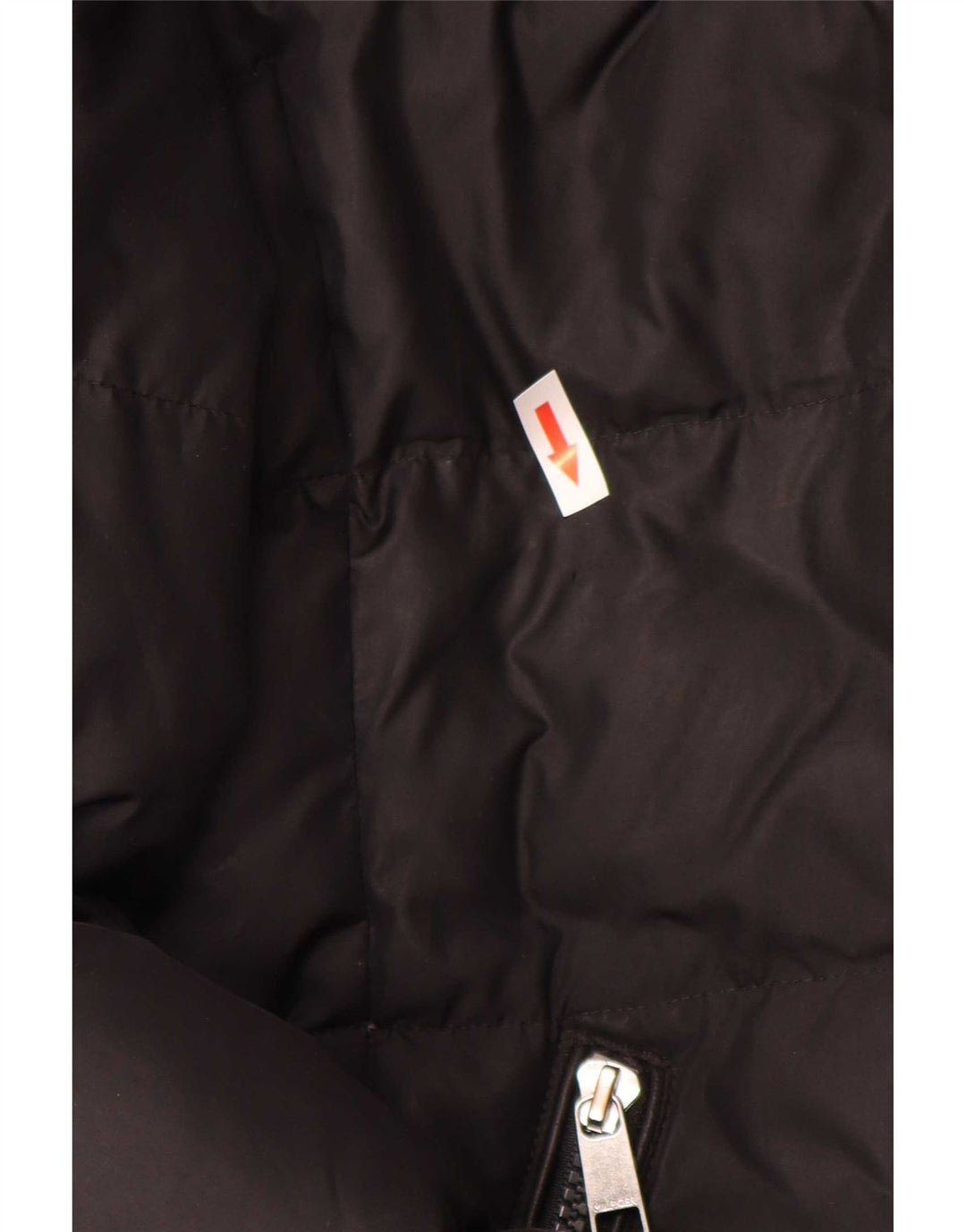 Tommy Hilfiger Womens Hooded Padded Coat UK 18 XL Black Polyester