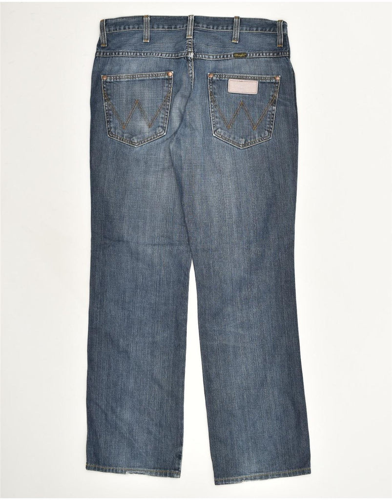 WRANGLER Mens Alaska Straight Jeans W34 L32 Blue Cotton | Vintage Wrangler | Thrift | Second-Hand Wrangler | Used Clothing | Messina Hembry 