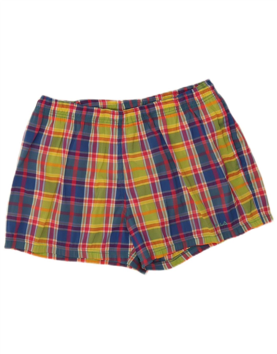 Fila Mens Swimming Shorts IT 52 Large  Multicoloured Check