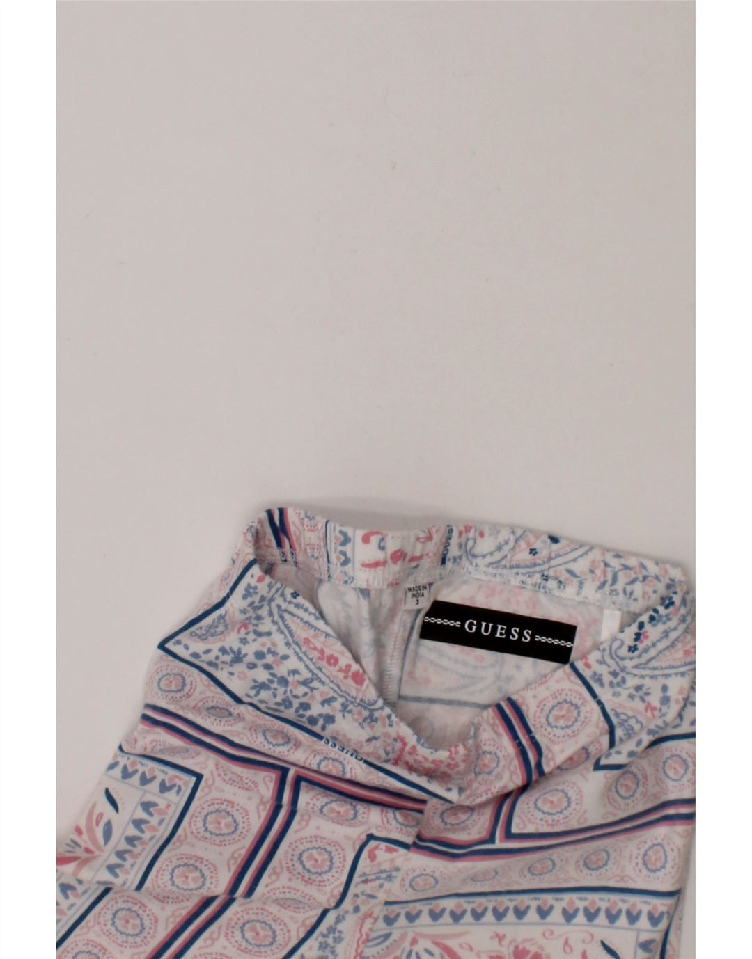 GUESS Girls Leggings 2-3 Years  White Floral Cotton Vintage Guess and Second-Hand Guess from Messina Hembry 