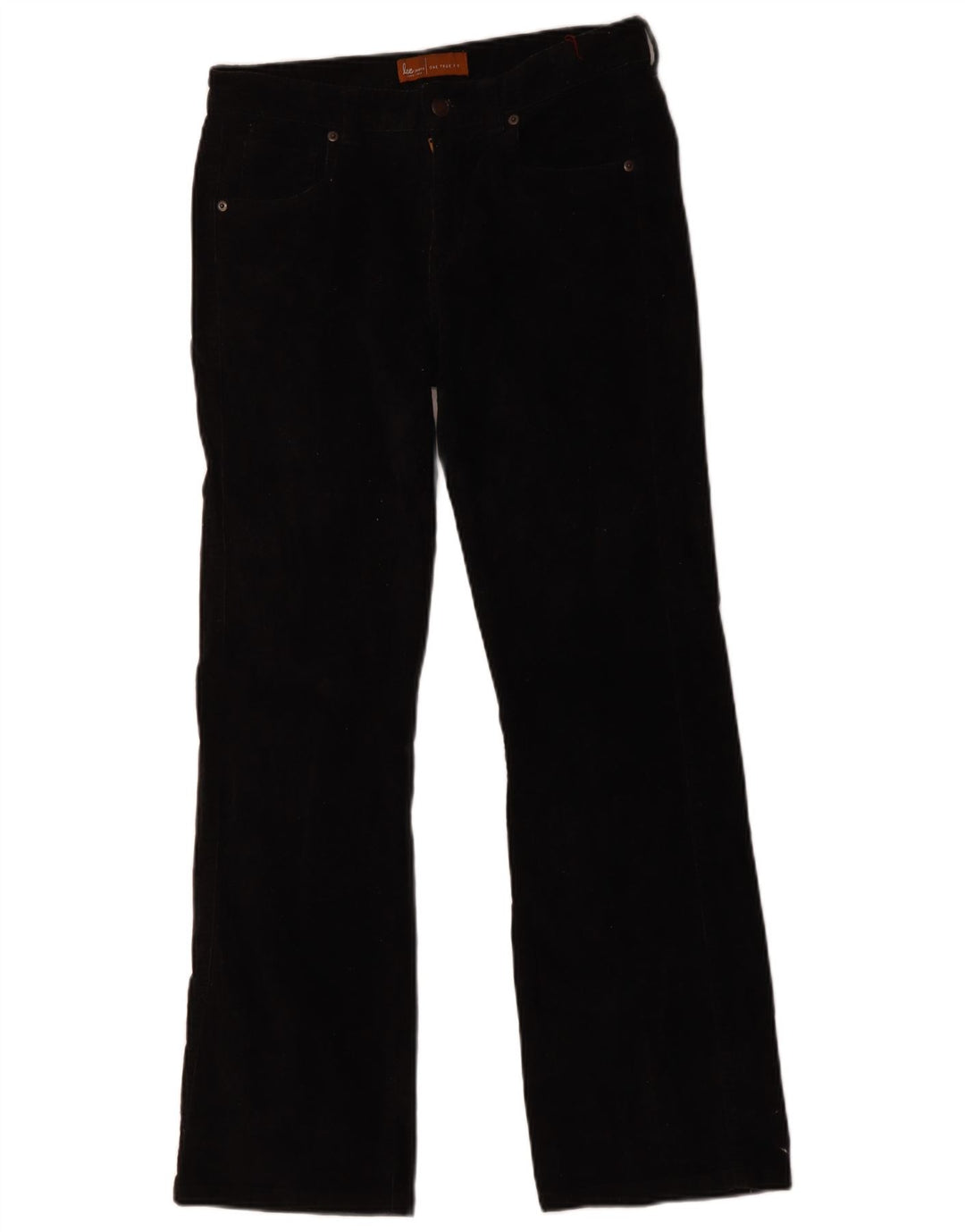 Lee Womens Straight Jeans US 5/6 Medium W30 L30 Black