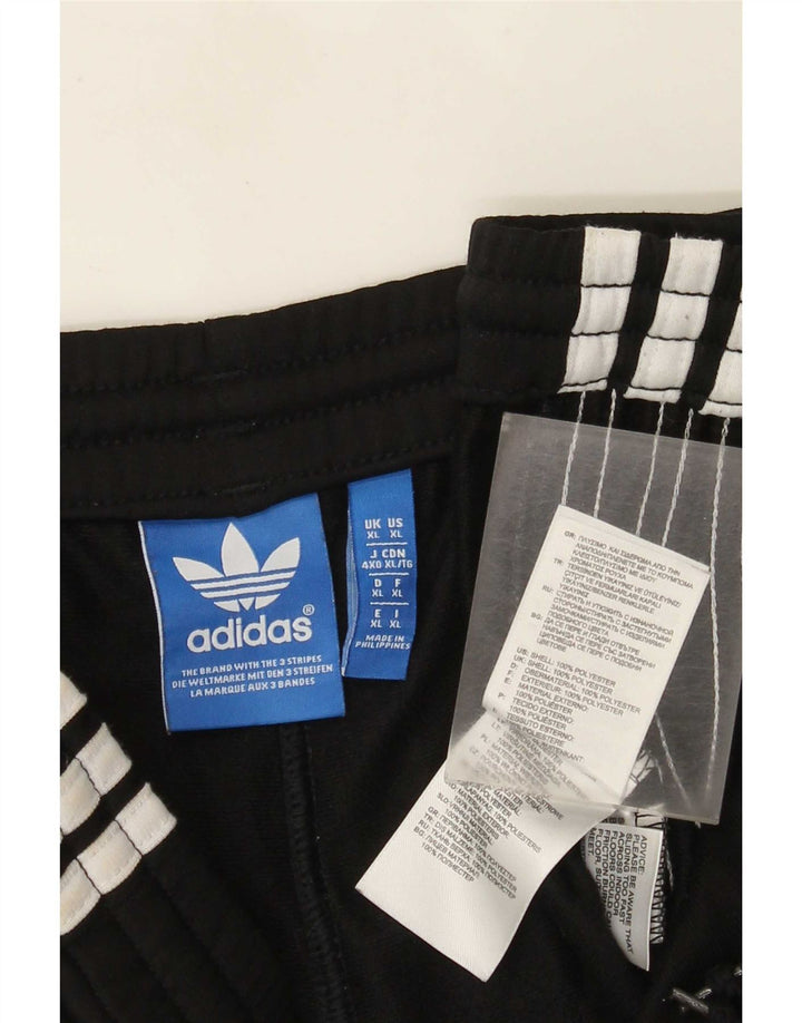 Adidas Mens Tracksuit Trousers XL Black Polyester