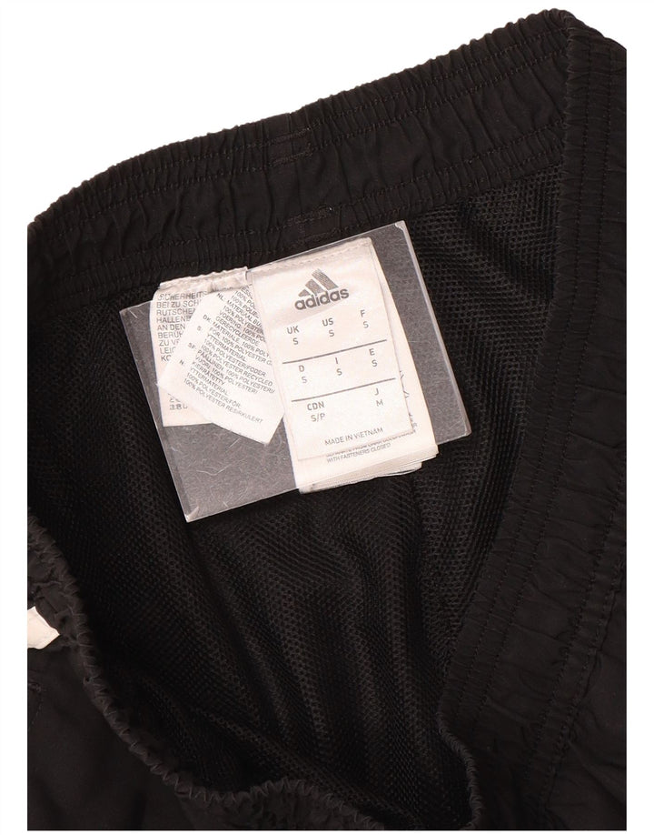 Adidas Mens Tracksuit Trousers Joggers Small  Black Polyester
