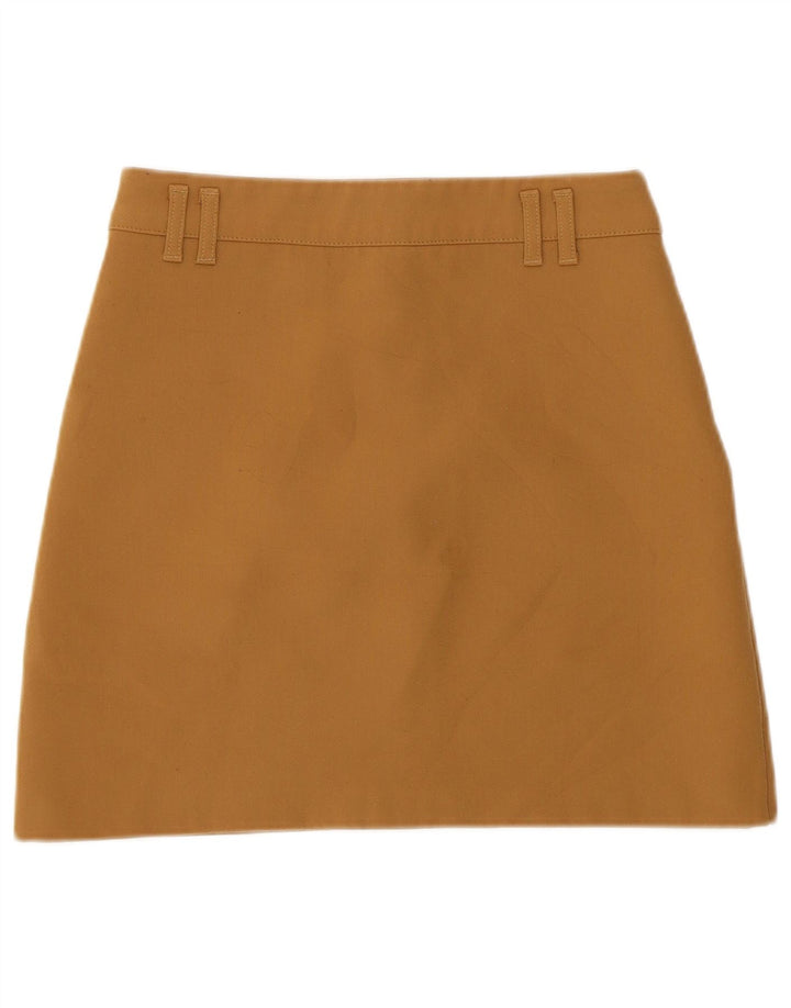 Zara Womens Mini Skirt Small W26  Beige