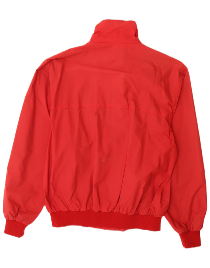 North Sails Mens Bomber Jacket UK 40 Large Red Polyamide