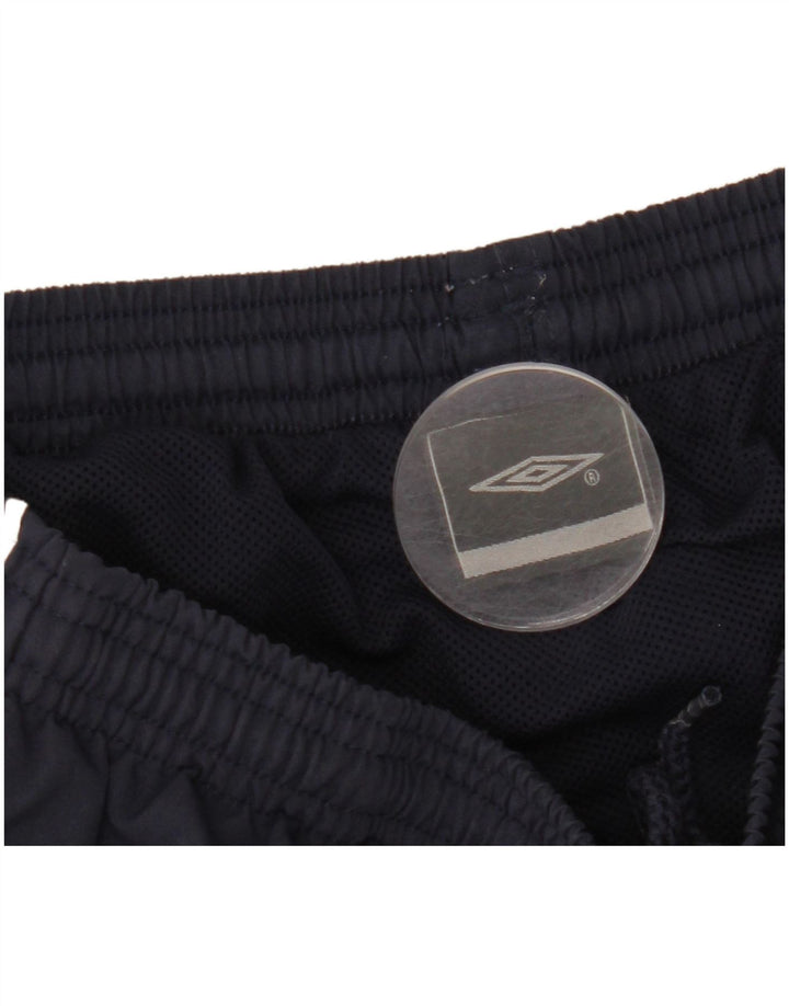 UMBRO Mens Sport Shorts Large Navy Blue Polyester
