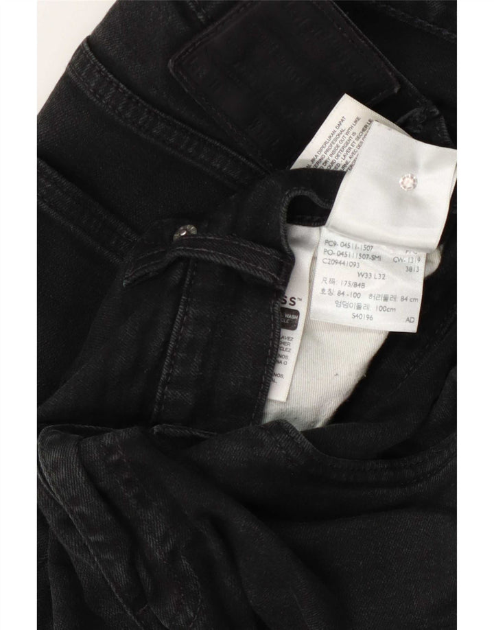 Levi's Womens 511 Slim Jeans W33 L32 Grey Cotton