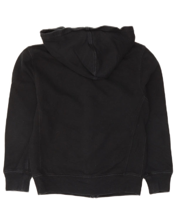 Polo Ralph Lauren Boys Zip Hoodie Sweater 7-8 Years Small Black Cotton