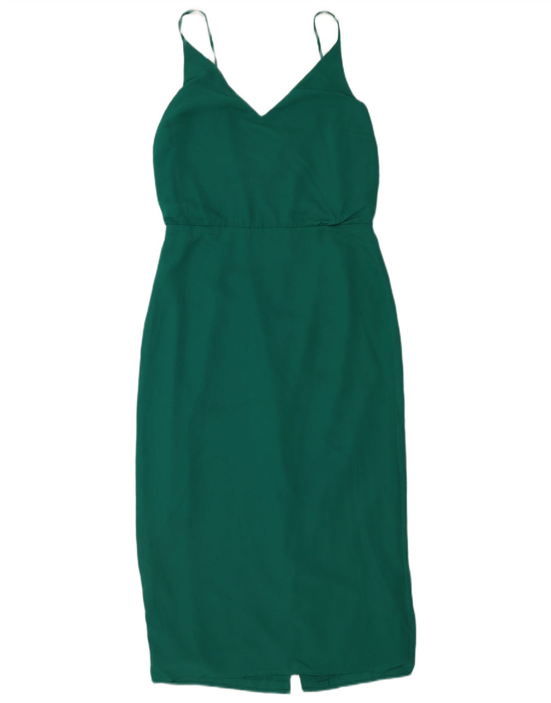 Oasis Womens Sleeveless Sheath Dress UK 12 Medium Green Polyester