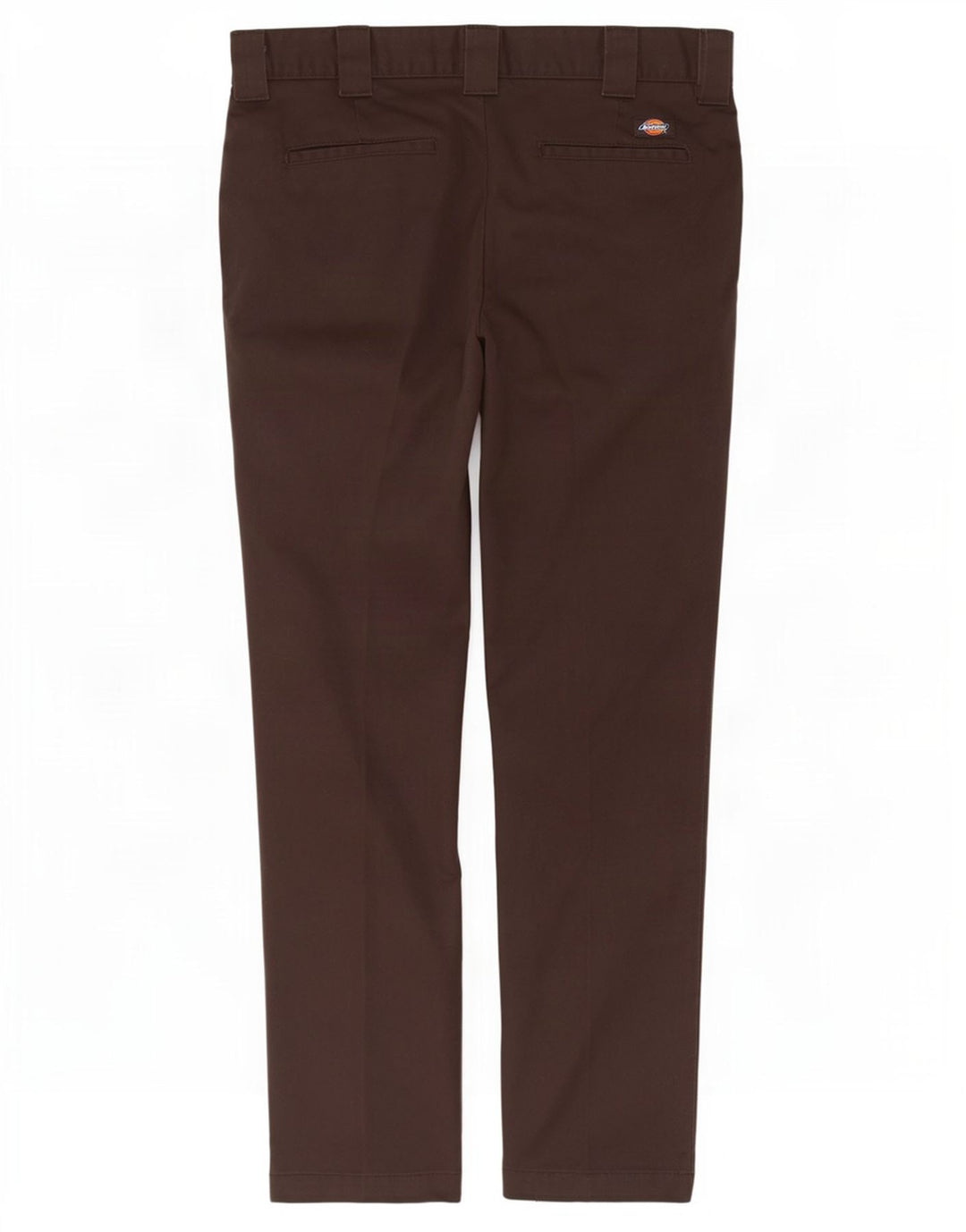 Dickies Mens Slim Fit Chino Trousers W30 L32 Brown Polyester