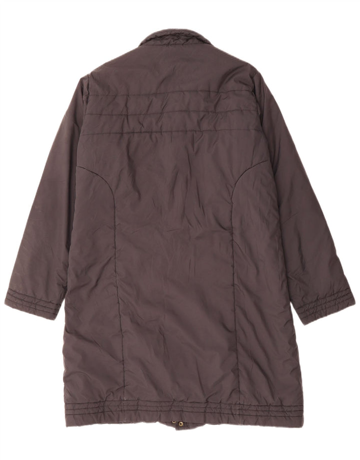 Adidas Womens Padded Coat UK 16 Large Grey Polyamide