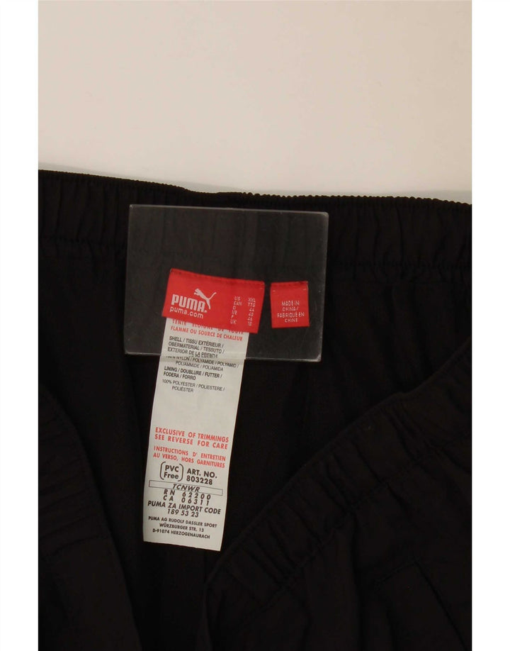 Puma Womens Cargo Tracksuit Trousers UK 18 XL Black Polyester