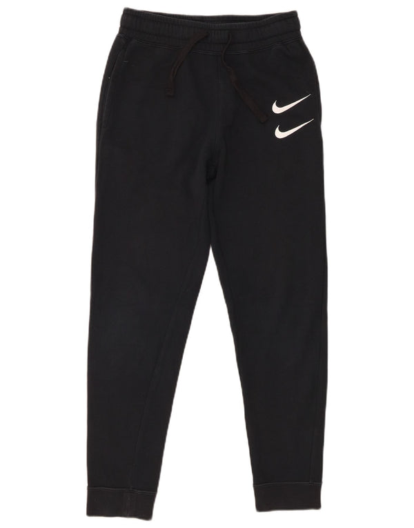 Nike Boys Graphic Tracksuit Trousers Joggers 10-11 Years Medium Navy Blue