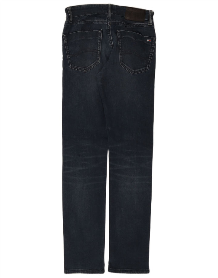 Tommy Hilfiger Mens Slim Jeans W27 L32 Navy Blue Cotton