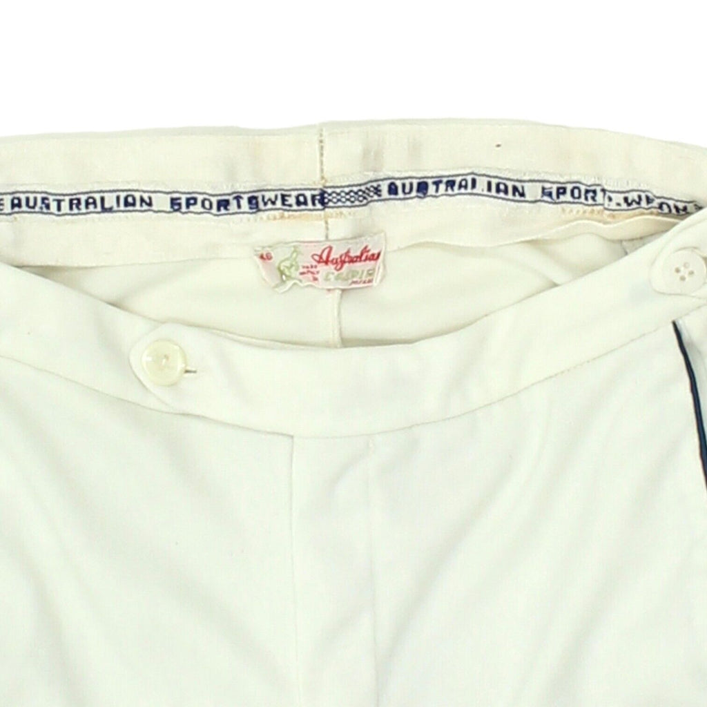 Australian By L'Alpina Boys White Tennis Shorts | Vintage 90s Kids Sportswear | Vintage Messina Hembry | Thrift | Second-Hand Messina Hembry | Used Clothing | Messina Hembry 