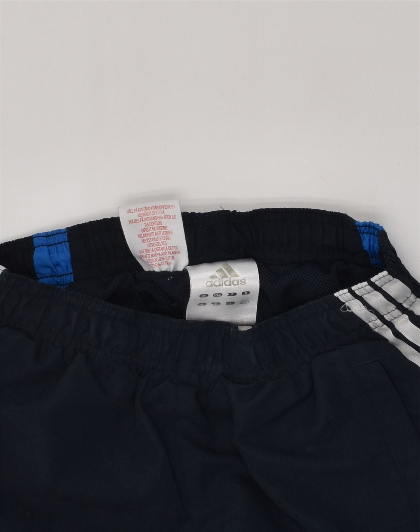 ADIDAS Boys Tracksuit Trousers 9-10 Years Black Polyester | Vintage &  Second-Hand Clothing Online | Thrift Shop