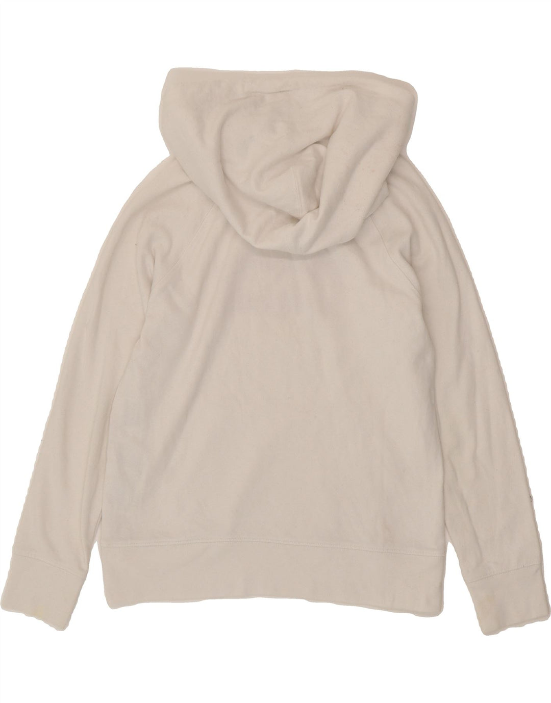 LEVI'S Womens Oversized Graphic Hoodie Jumper UK 10 Small White Cotton Vintage Levi's and Second-Hand Levi's from Messina Hembry 
