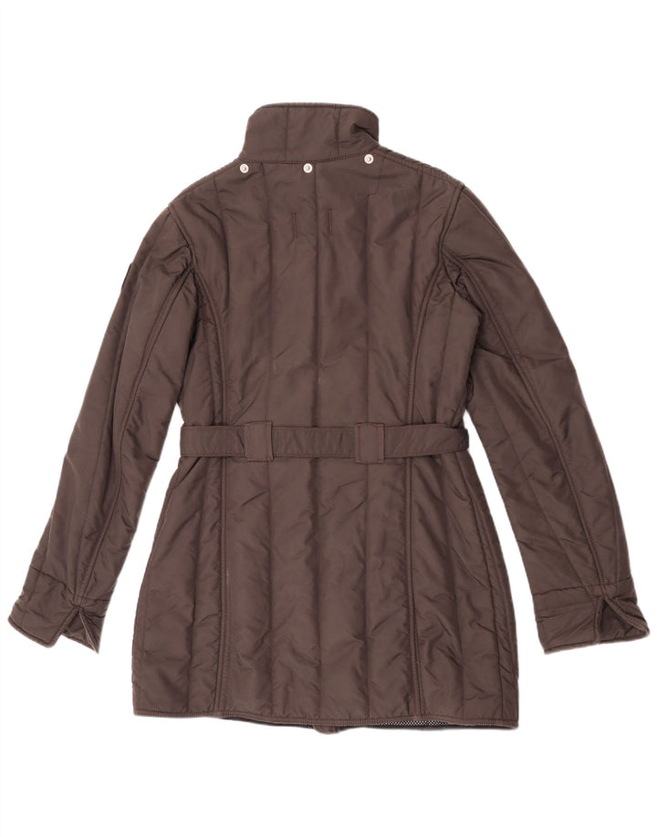 Refrigiwear Womens Cruz Windbreaker Coat UK 14 Medium Brown Nylon