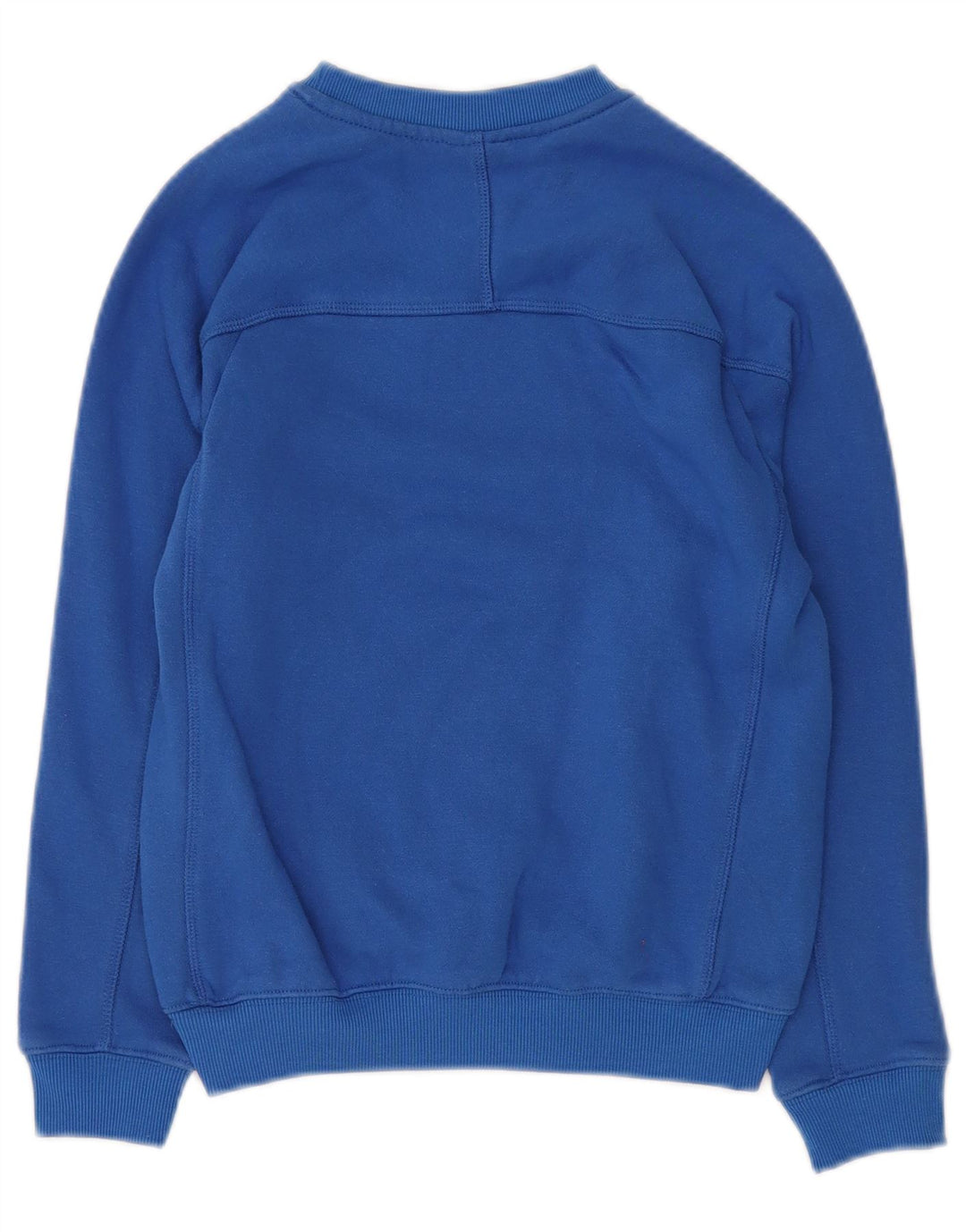 UMBRO Boys Sweatshirt Jumper 9-10 Years Medium Blue Cotton