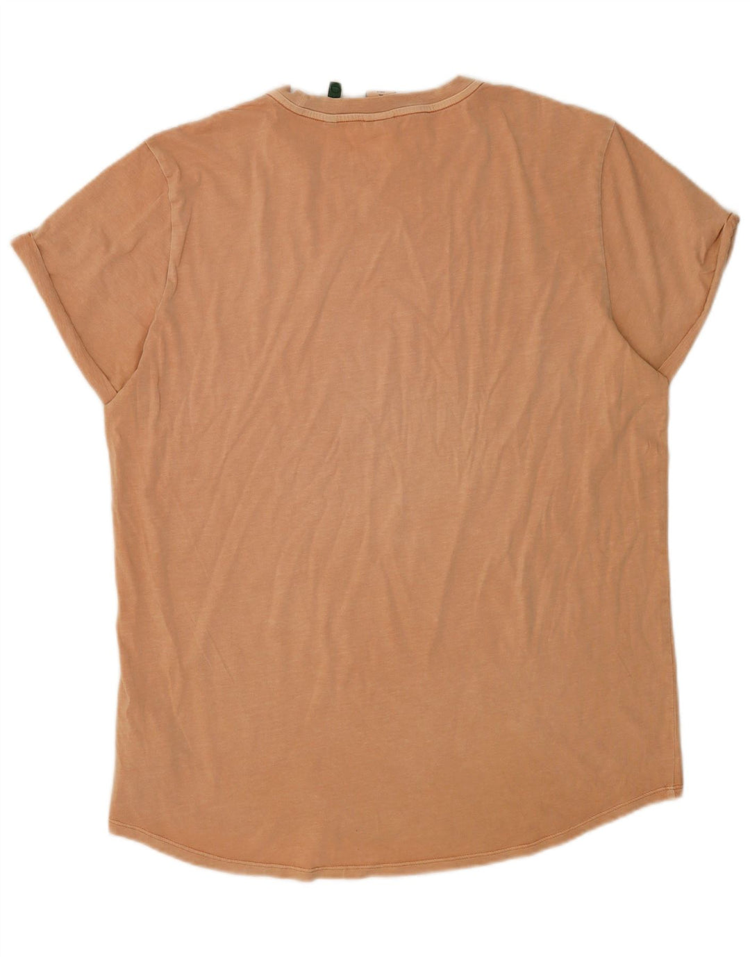 G-Star Mens T-Shirt Top XL Beige Cotton