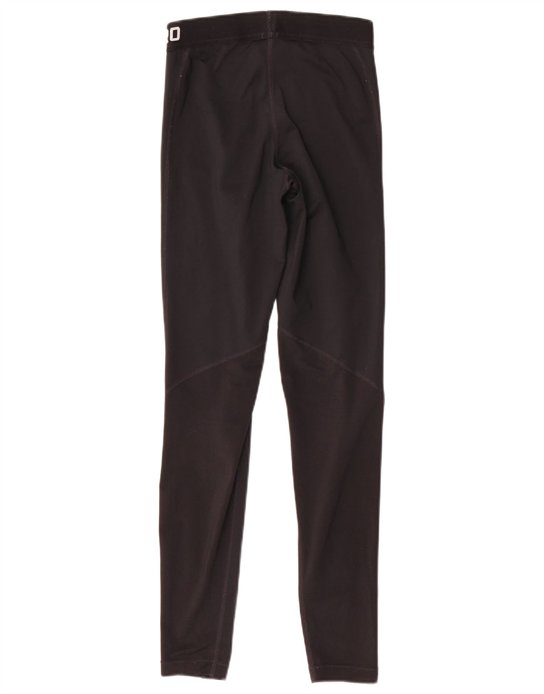 Nike Womens Dri Fit Graphic Leggings UK 6 XS  Black Polyester