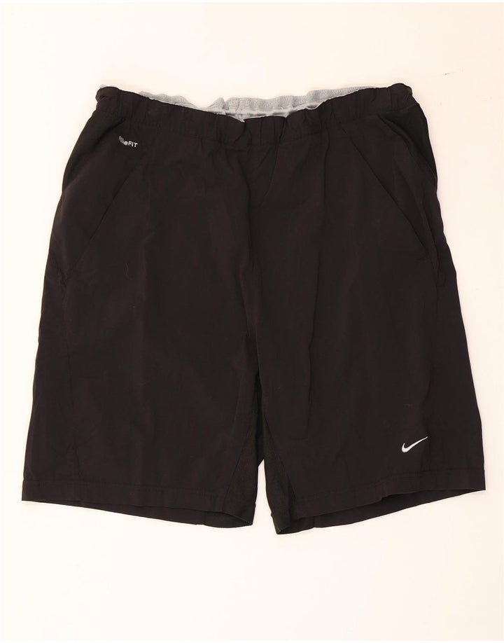 Nike Mens Sport Shorts Medium Black Nylon Sports