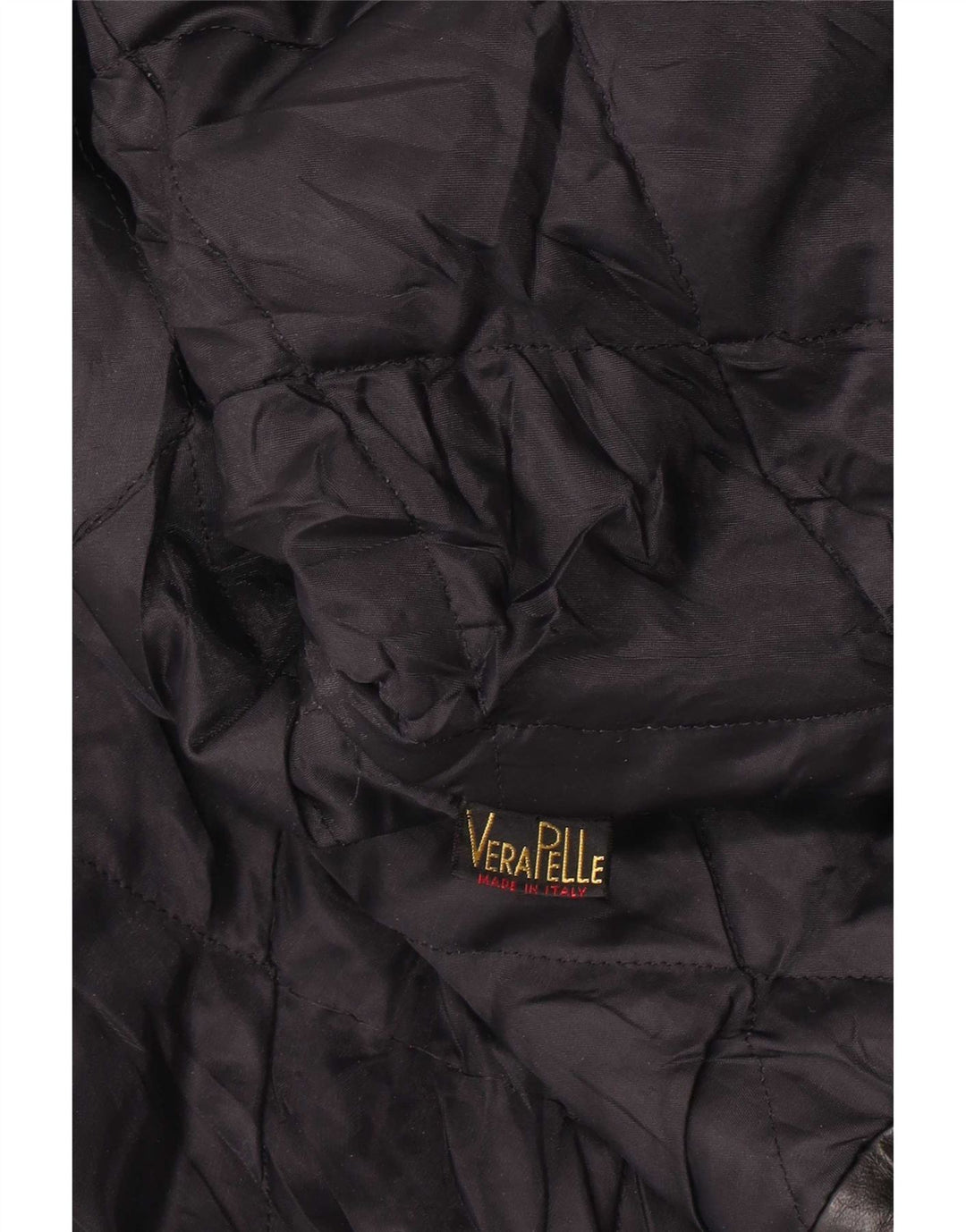 Vintage Womens Leather Jacket UK 14 Large Black
