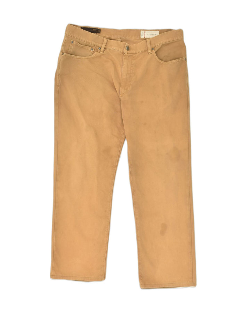 MARLBORO CLASSICS Mens Dawson Slim Fit Chino Trousers W38 L28 Brown Cotton | Vintage Marlboro Classics | Thrift | Second-Hand Marlboro Classics | Used Clothing | Messina Hembry 