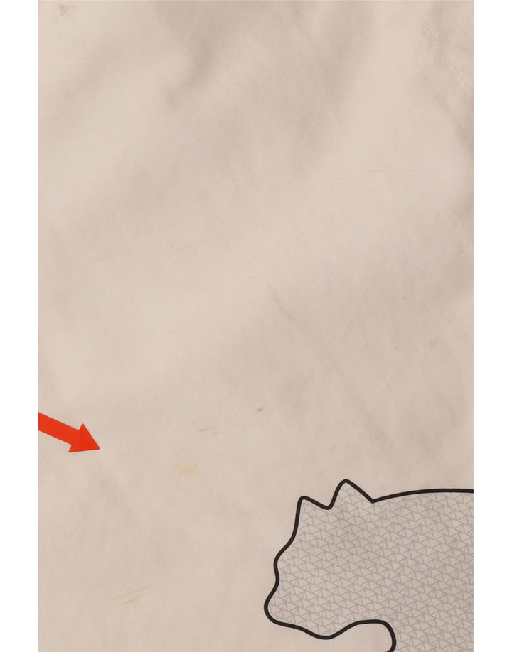PUMA Mens Graphic Sport Shorts 2XL  White Vintage Puma and Second-Hand Puma from Messina Hembry 