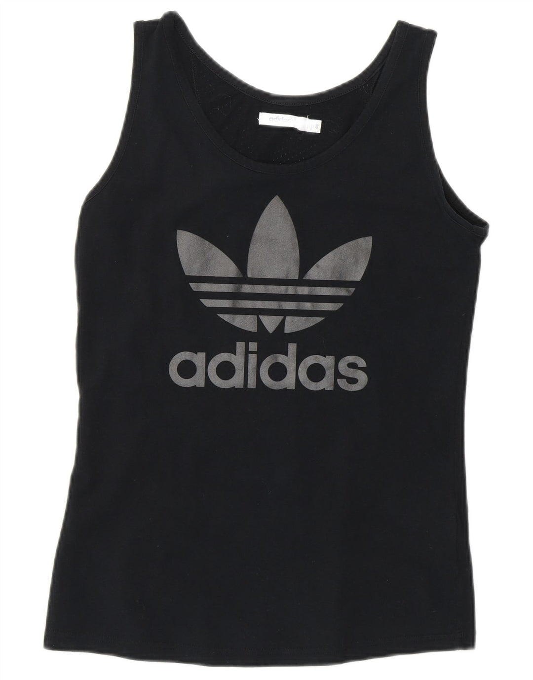 ADIDAS Womens Graphic T-Shirt Top IT 40 Small Black