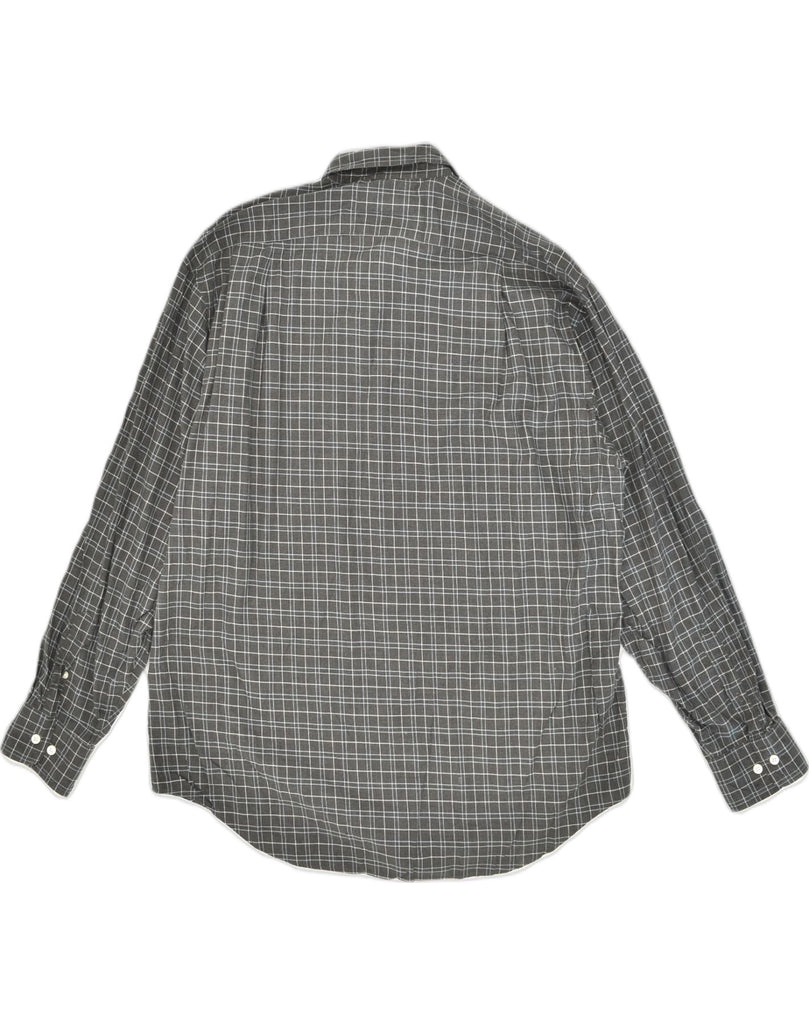 NAUTICA Mens Shirt XL Grey Check Cotton | Vintage Nautica | Thrift | Second-Hand Nautica | Used Clothing | Messina Hembry 