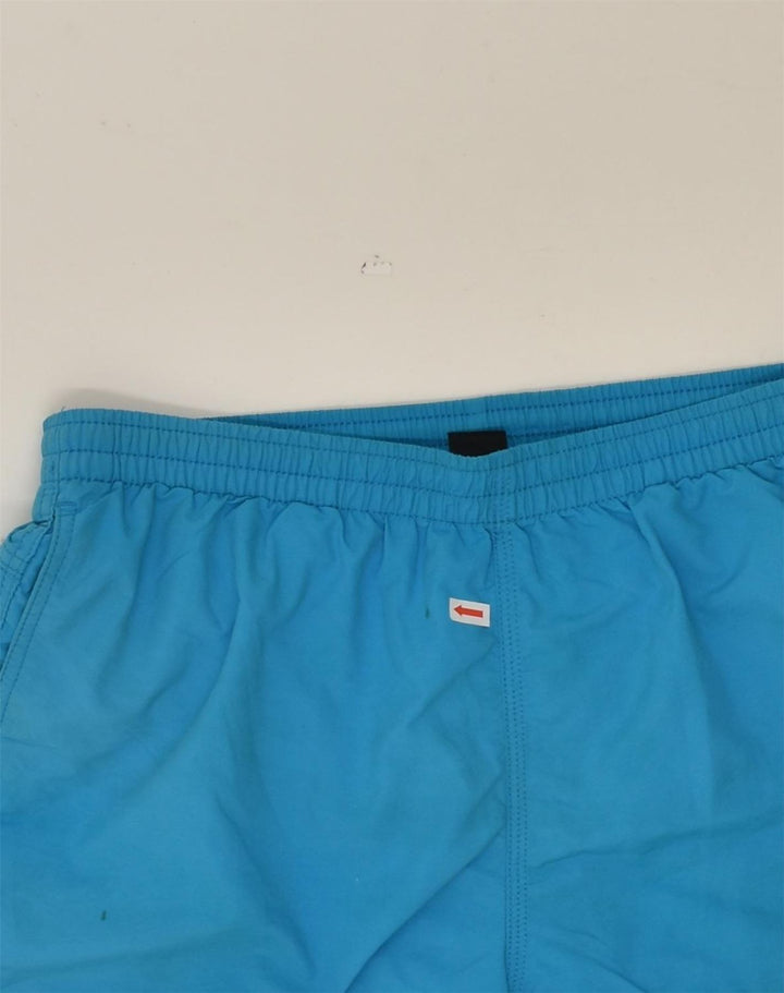 MAUI AND SONS Mens Graphic Swimming Shorts W30 Medium Blue | Vintage Maui and Sons | Thrift | Second-Hand Maui and Sons | Used Clothing | Messina Hembry 