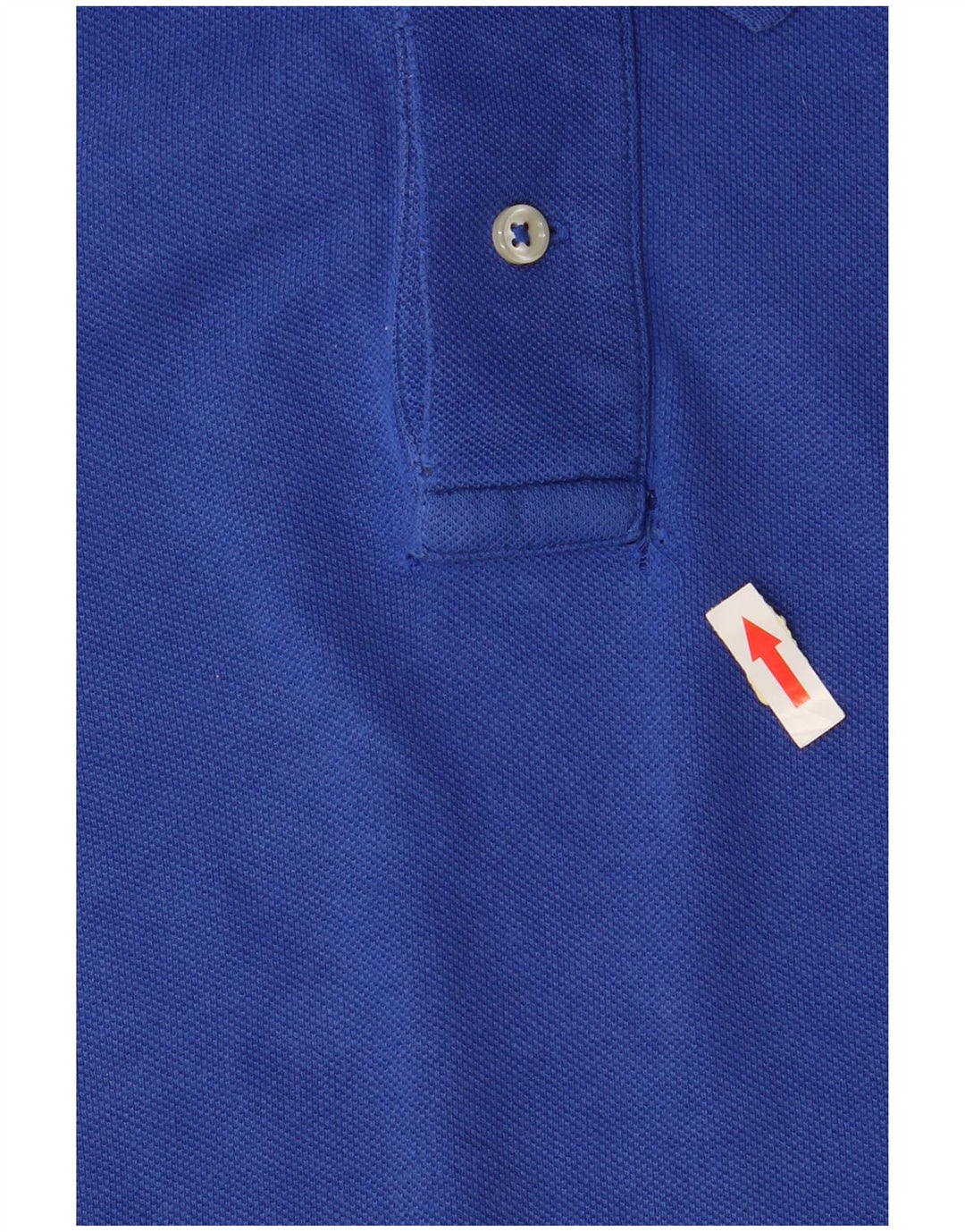 RALPH LAUREN Mens Custom Fit Polo Shirt Medium Blue Cotton