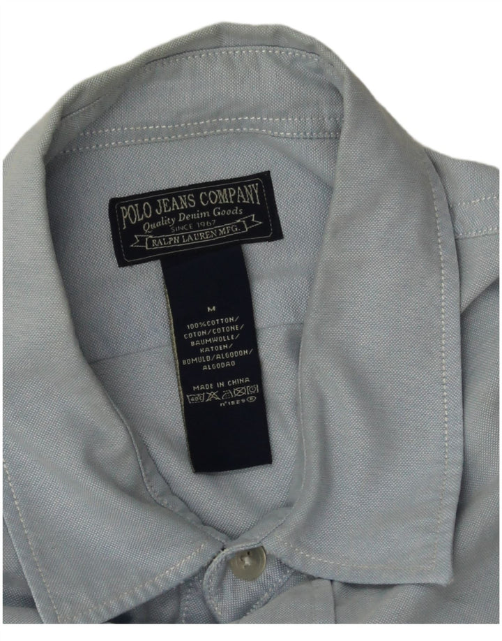 Ralph Lauren Mens Shirt Medium Blue Cotton