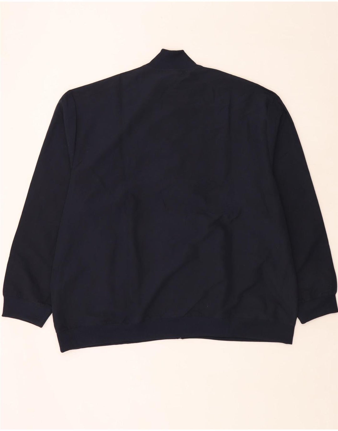 Adidas Mens Tracksuit Top Jacket 2XL Navy Blue Polyester