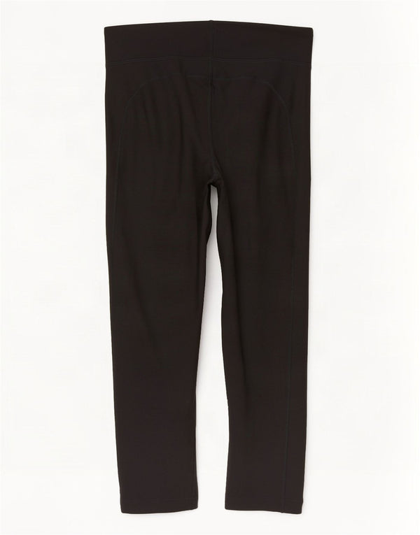 Under Armour Womens Heat Gear Capri Leggings UK 12 Medium Black