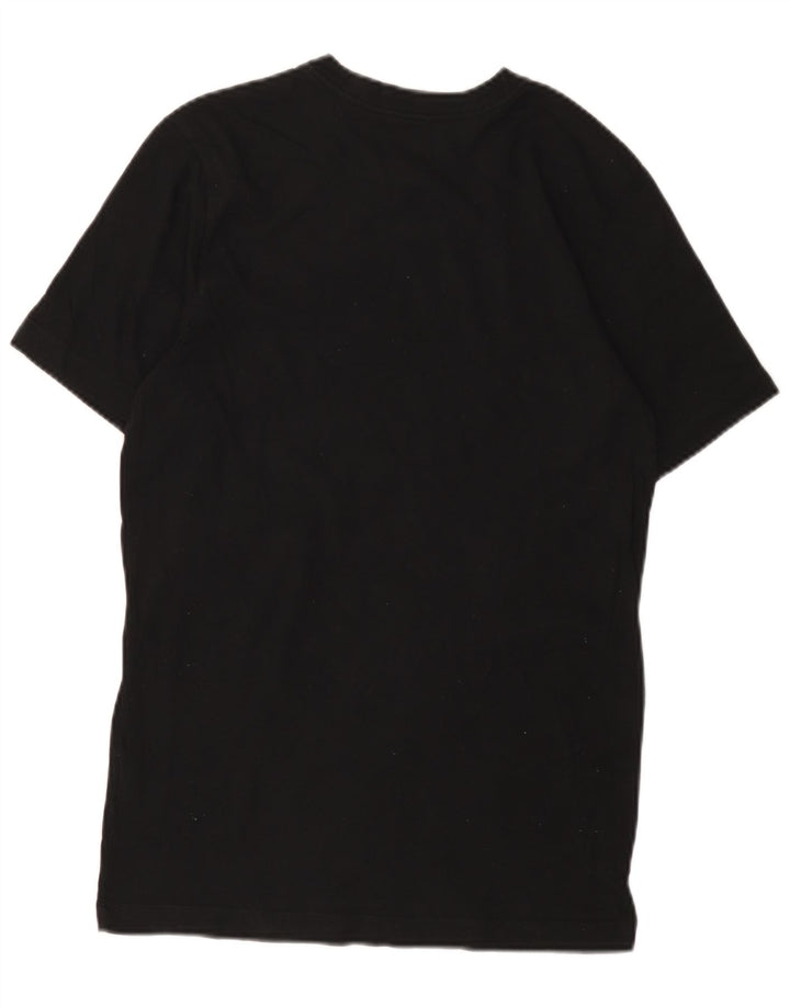 Nike Mens T-Shirt Top XS Black Cotton