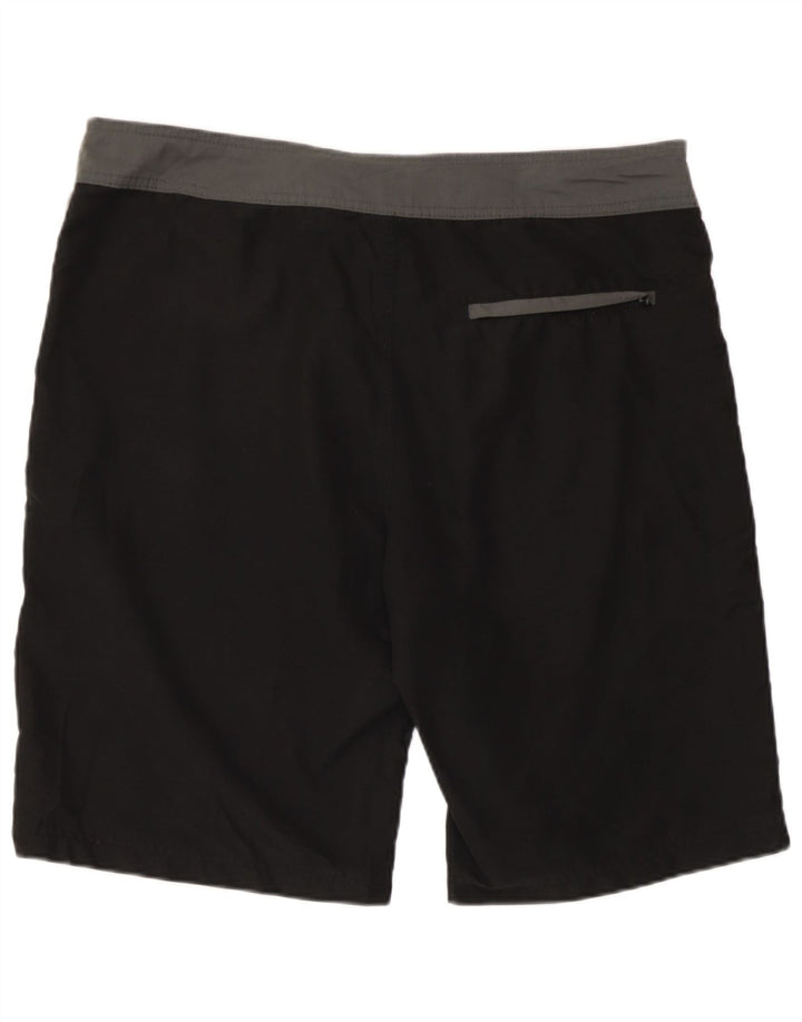 Hurley Mens Swimming Shorts Large  Black Colourblock Polyester