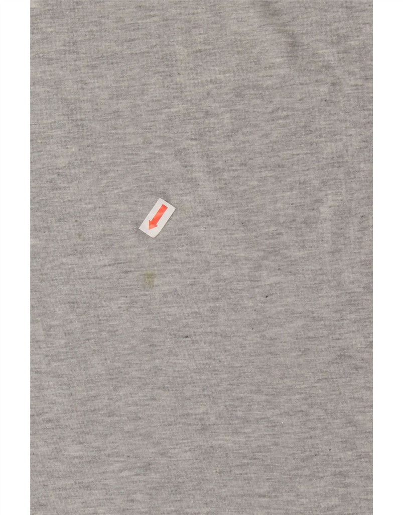 BENETTON Mens T-Shirt Top Medium Grey Cotton Vintage Benetton and Second-Hand Benetton from Messina Hembry 