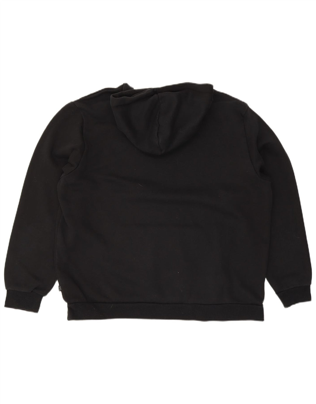 PUMA Mens Graphic Hoodie Jumper 2XL Black Cotton