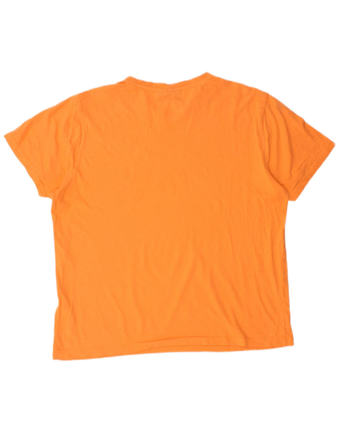 KAPPA Mens Graphic T-Shirt Top XL Orange Cotton