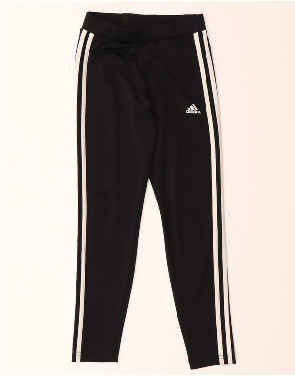 Adidas Girls Aeroready Leggings 11-12 Years  Black Polyester